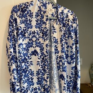 Olivia Culpo Floral Button Up